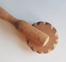 Altes Teigrad Teigr&auml;dchen Teigroller Backradel #002