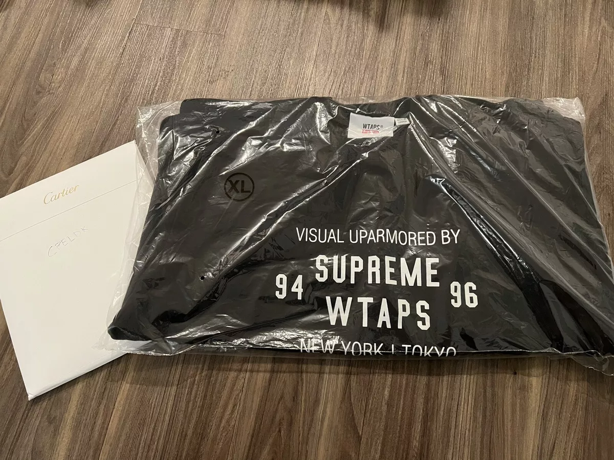 supreme wtaps crewneck black xl-