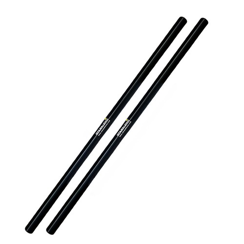 Pair 1 Meter On-Stage Stands Subwoofer Speaker System Black Shaft Poles Steel - Picture 3 of 7