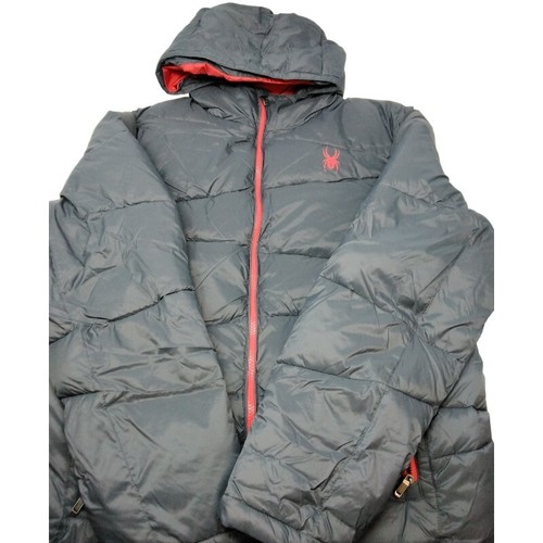 Spyder Nexus Puffer Polar Jacket F19Men's Medium Grey - Picture 3 of 4