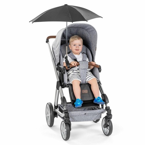 reer ShineSafe Kinderwagen-Sonnenschirm Schirm Sonnenschutz UV Schutz Schwarz - Bild 8 von 10