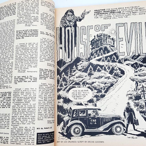 Eerie Magazine 4 1966 Comics Warren Steve Ditko Neal Adams Horror Fantasy MCM - Picture 6 of 10