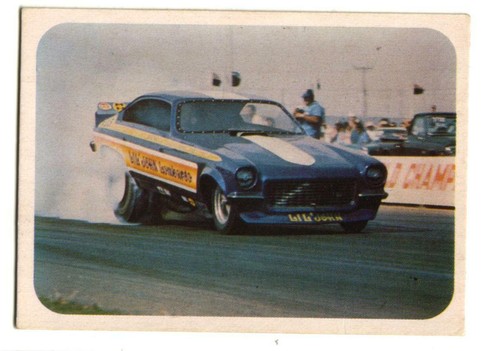1972 Fleer AHRA Drag Nationals Canadian Issue Trading Cards Singles - Picture 78 of 107