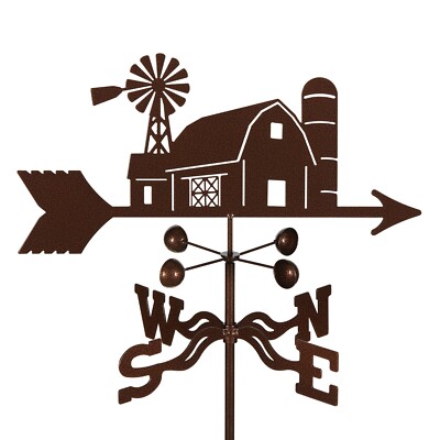 EZ Vane: HEAVY DUTY Steel Farm Scene Weathervane