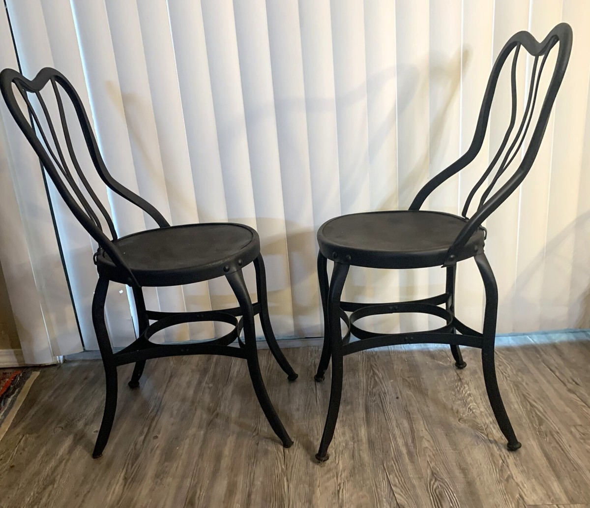 Vintage Original UHL Art Steel Chairs By Toledo Metal Furniture 2