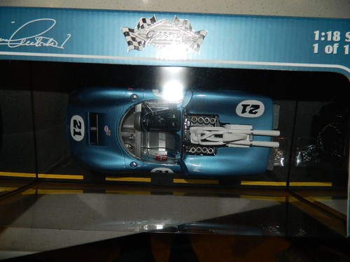 GMP Lola 1967 T70 Spyder Parnelli/Jones #21 #12006P/escala 1:18 RARO NUEVO EN CAJA - Imagen 12 de 12