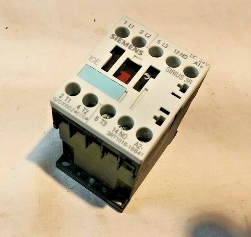 SIEMENS 3RT1016-1BB41, Contractor, Motor Starter, 24 vdc coil - Picture 3 of 3