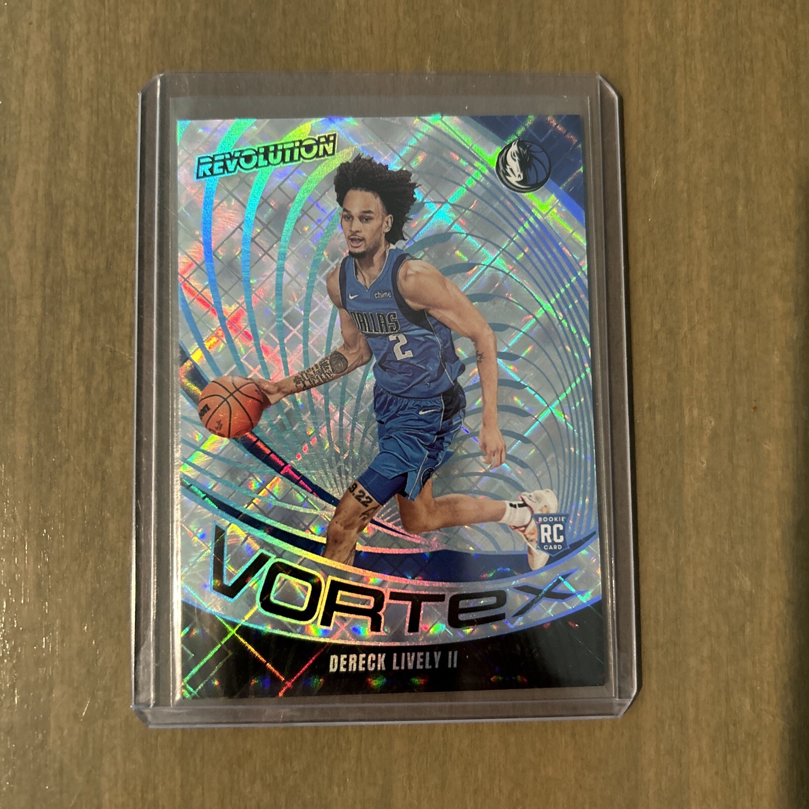 2023-24 Panini Revolution Dereck Lively II Rookie Vortex Cosmic /99