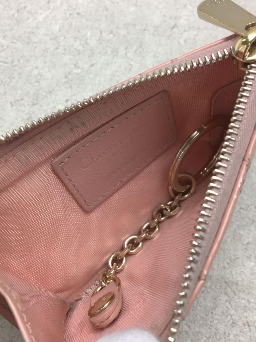 Christian Dior Key Case Lady Canage PVC Pink Womens Used | eBay