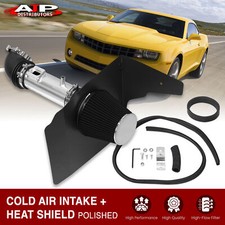 Cold Air Intake System Polish Filter Shield For 2010-2011 Chevy Camaro V6 3.6l Cold Air Intake System Polish Filter Shield For 2010-2011 Chevy Camaro V6 3.6l
