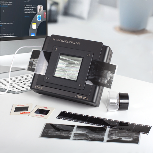 Digital Film Scanner Light Box/Holder For 135 120 4X5 Slide Film Negative Viewer - Picture 3 of 22