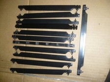 Charmilles Robofil  circuit board guide rails, mid card cage, 1992-96, lot of 10