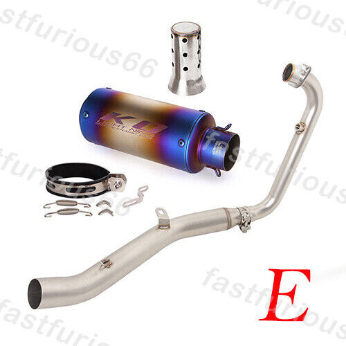 Slip On For LIFAN KP mini150 15-23 Exhaust System Muffler Header Pipe DB Killer - Picture 10 of 13