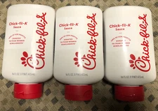 LOT OF 3 Chick-fil-A Signature Sauce 16 Oz Each = 48 Oz Total FREE SHIPPING