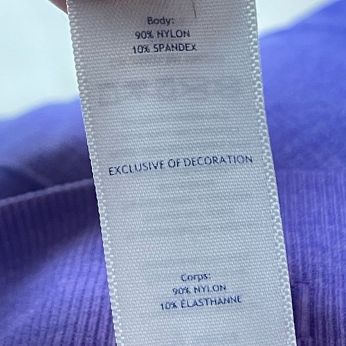Ivivva by Lululemon 14 Purple Capri Crop Breath Love Flow Seamless Leggings - Picture 7 of 7