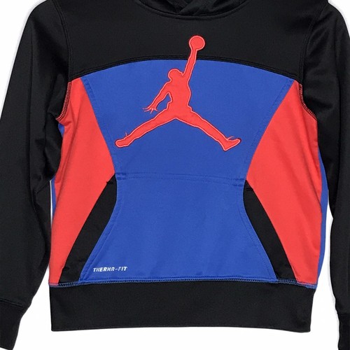 Jordan Therma-Fit Pullover Hoodie Youth Boys Size Small (8-10) Multicolor - Picture 3 of 7