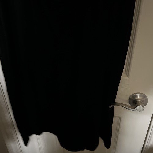 Jaclyn Smith Women's Plus Size 16W Black Velvet SequinNeck Sleeveless Dress NWT - Picture 11 of 11