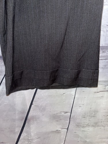 Mossimo Womens Brown Dress Pants Stitch Striped Workwear Career Size 16 0211 - Picture 5 of 6