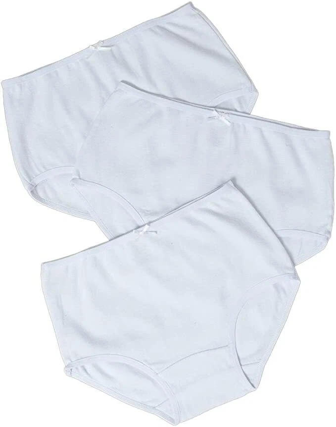 Jack & Jill Girls Briefs White 100% Cotton - Image 3 of 4