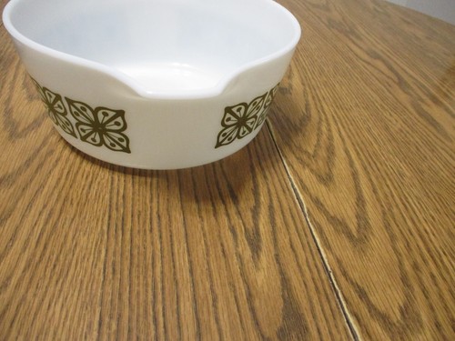 LOTE DE 3 CAZUELAS PYREX VERDE CUADRADAS VERDE FLOR JUEGO 473 474-B 475-B - Imagen 5 de 21
