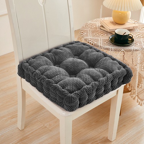 Baumwolle Kissen Booster Dicke-Sitzpolster Stuhl-Sessel Garten Sitz 40 45 50 CM - Bild 22 von 30