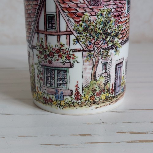 Queensway Cottage Mug Cup Fine Bone China Garden Cat H 10cm Country Farmhouse - Picture 6 of 20