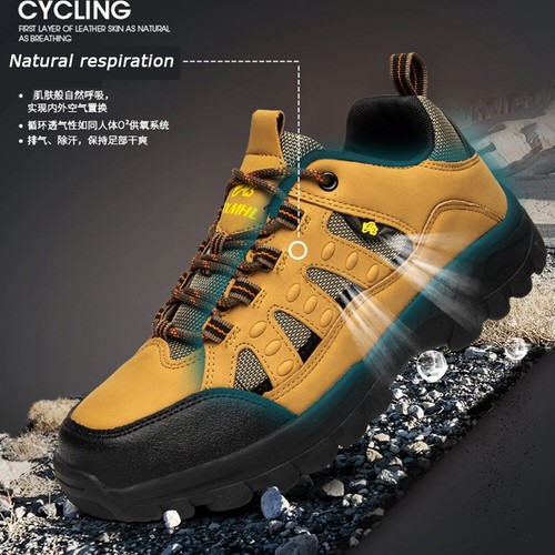 Mens Outdoor Hiking Boots Trekking Trainers Shoes Casual Waterproof Walking mesh - Picture 5 of 47