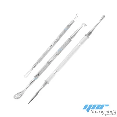 YNR® YNR Skincare Tools Blackhead Whitehead Acne Pimples Comedone Remover Extractor