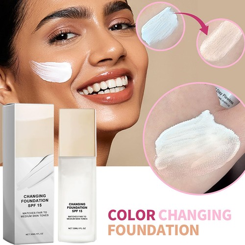 Meroda Fondotinta Cambia Colore Skye Color Changing Magic Foundation Tutto il Giorno... - Foto 7 di 7