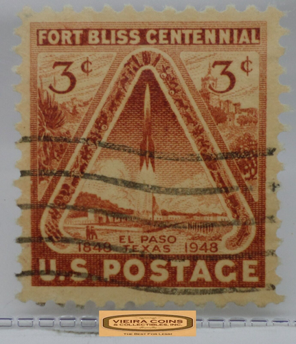 1948 USA Postage Texas Fort Bliss Centennial El Paso 3 Cents Stamp - #S42049NQ - Picture 1 of 2