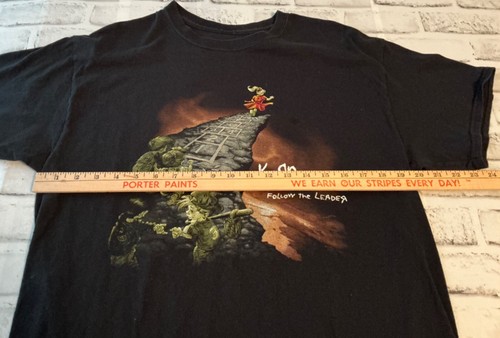 Korn Follow The Leader T-shirt Size L Large Band Concert Tee Nu Metal - Picture 3 of 6