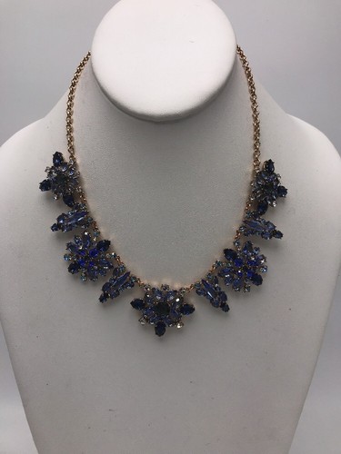 $148 KATE SPADE 14K ROSE GOLD PLATED CRYSTAL COLLAR NECKLACE SNOWY NIGHTS #1 - Picture 5 of 12