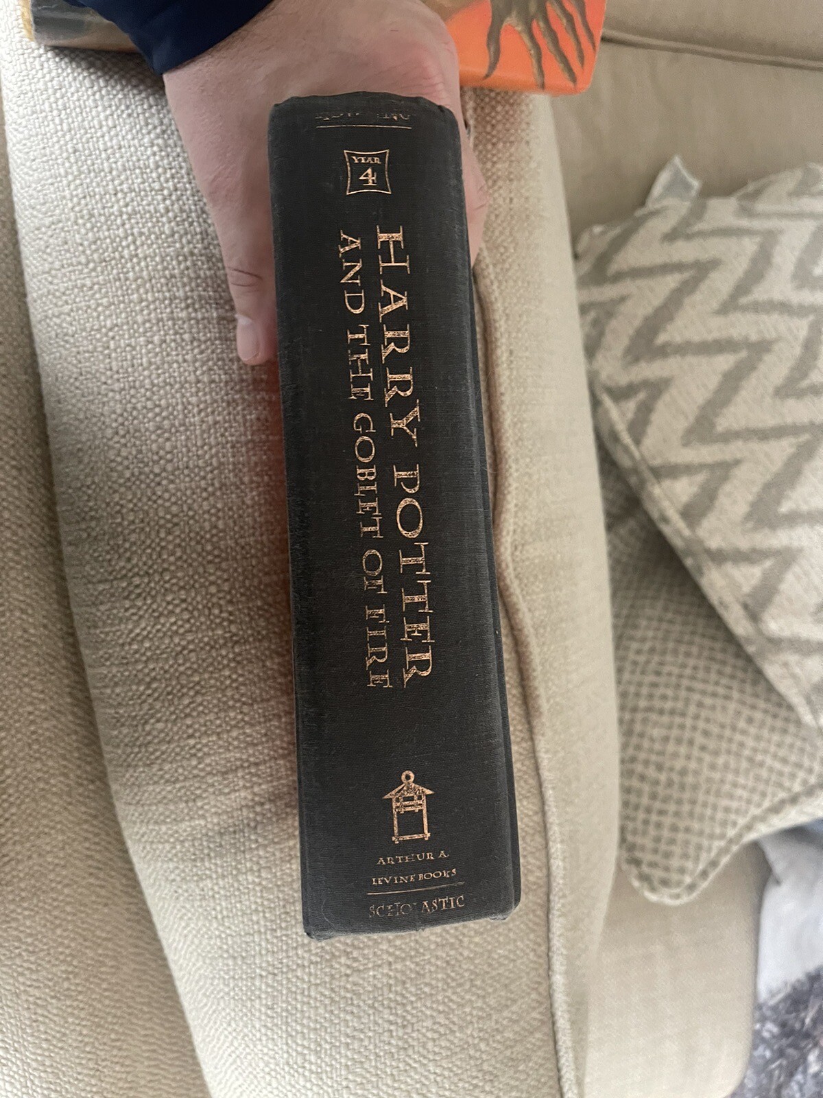 Harry Potter And The Goblet Of Fire (Book 4) - Hardcover - ACCEPTABLE