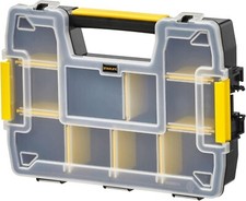 Stanley Sortmaster Pro Tool Organizer, Screws Nails Storage Case Box UK