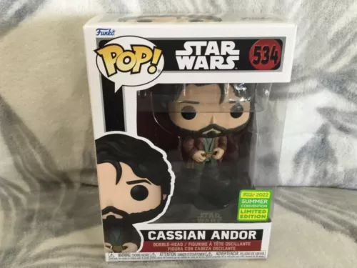Funko Pop! Star Wars Cassian Andor Summer Convention 2022 Exclusive #534 New A7
