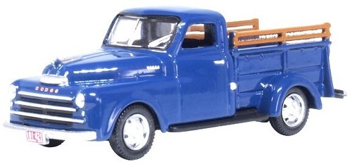 NEW Release Oxford Diecast Vehicles 1/87 HO 1948 Dodge B-1B P/U in Blue - Picture 1 of 6