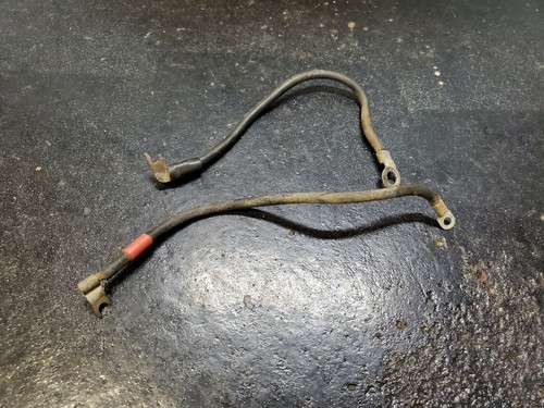 1977 Honda CB400F original CB 400 Four battery leads wires connections + -  - Picture 2 of 8