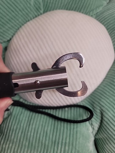 Fischlippengreifer Fischwaage Profi Fischhalter Edelstahlgreifer - Bild 2 von 7