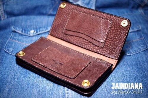 Ortegas-Rug Semi-Long Wallet / Hand Sewing Hand made / - Picture 17 of 17