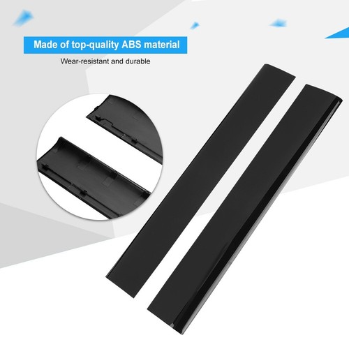 Black Replacement Left & Right Faceplate Cover Shell Case For PS3 Slim Conso ZTS - Picture 2 of 7