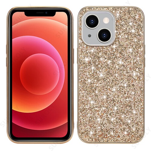 Glitter Sparkle Hybrid Hard Case For iPhone 15 14 13 16 12 Pro Max 11 7 8 Cover - Picture 15 of 19