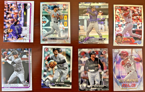 Lote de 12 cartas de jugadores Nolan Arenado, Colorado Rockies, St. Louis Cardinals - Imagen 4 de 4