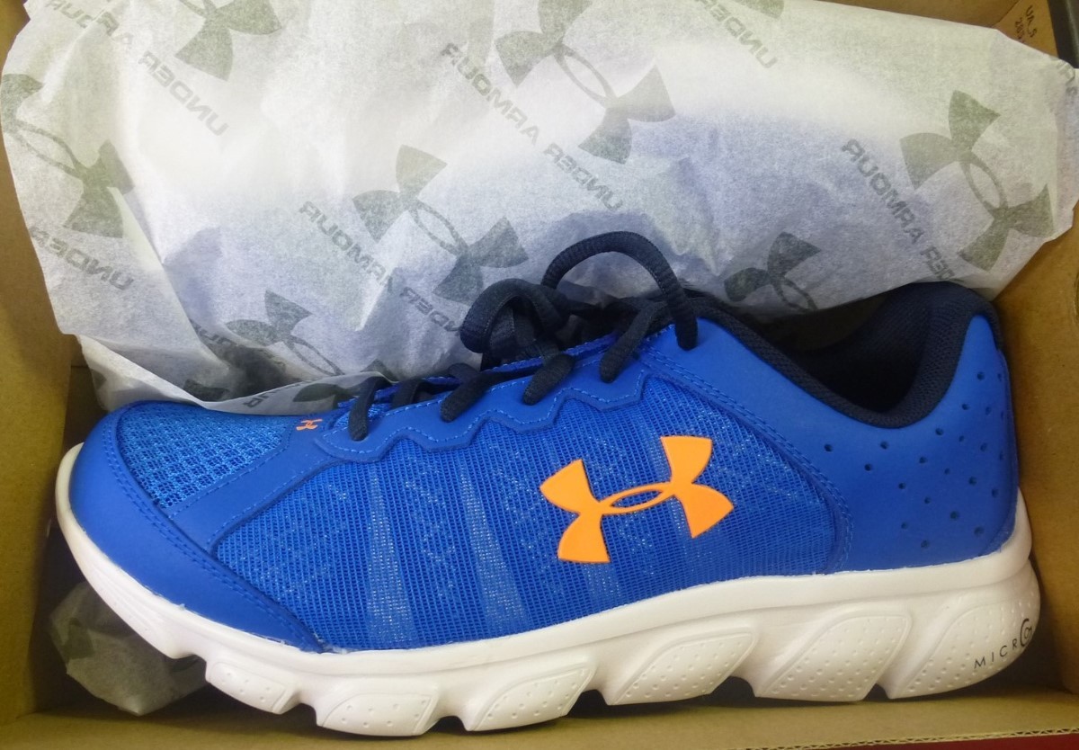 UNDER ARMOUR BGS Micro G Assert 6 Damenschuhe 7 Schuhes Blau Weiß NEW UNDER Assert ARMOUR BGS Micro G Assert UNDER 6 Damenschuhe 7 Schuhes Blau Weiß NEW 68bf7e