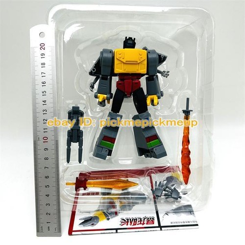 KNIGHT 8809 Grimlock Dinobots IDW G1 5in Yellow Robot Action Figure Kids Boy Toy - Picture 14 of 14