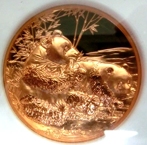 NGC PF69RD UC-China 2017 Panda-Trigo's Kuala Lumpur Almost Perfect PF-No US Send