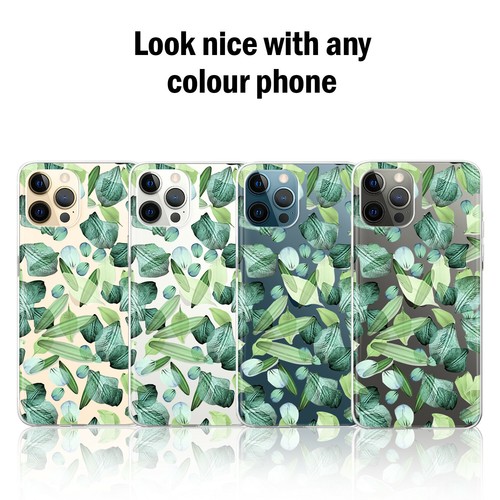 For Apple iPhone 16 15 14 13 12 Pro Max 11 XR Crystal Clear Silicone case Cover - Picture 50 of 108
