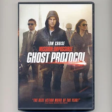 Mission Impossible Ghost Protocol 2011 PG-13 action spy movie DVD Tom Cruise