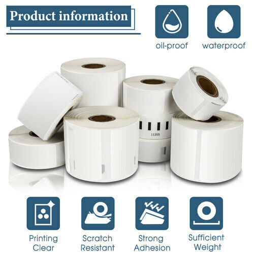 Etiketten Dymo 99012 99014 99010 11354 11352 11355 für Labelwriter 400 Duo Turbo - Bild 2 von 31