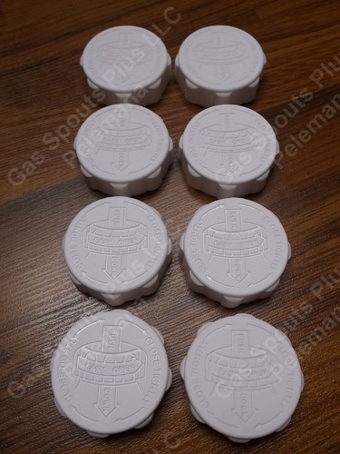 8 Gott Gas Can CAPS ONLY Blitz Rubbermaid Fuel Gallon Safety Lid w/ Viton Gasket - Picture 2 of 8