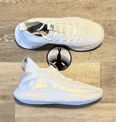 Under Armour Curry Flow 8 'White Iridescent' 3024422-104 Men's 9